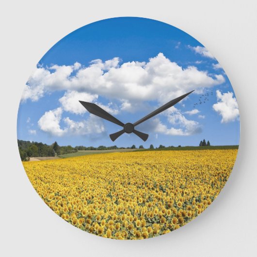 Acrylmauer Große Wanduhr (Vorderseite)