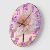 Acrylmauer Große Wanduhr (Winkel)