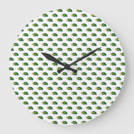 Acrylmauer Große Wanduhr (Vorderseite)