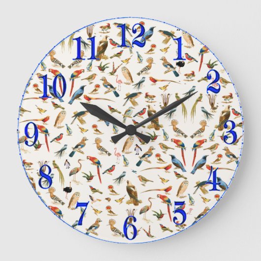 Acrylmauer Große Wanduhr (Vorderseite)