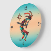 Acrylmauer Große Wanduhr (Winkel)