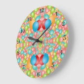 Acrylmauer Große Wanduhr (Winkel)