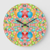 Acrylmauer Große Wanduhr (Vorderseite)