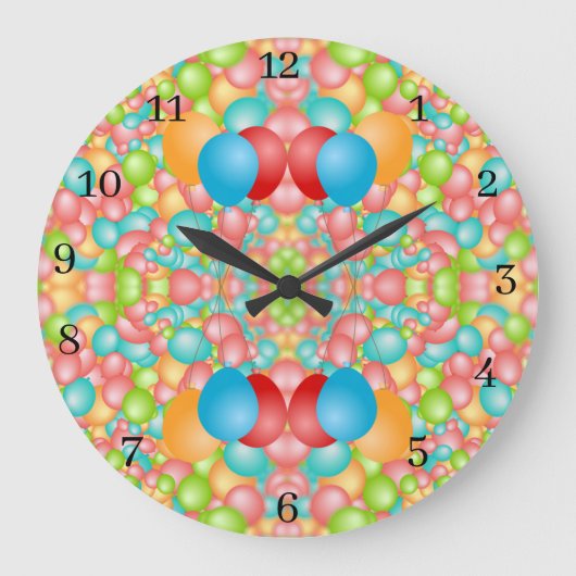 Acrylmauer Große Wanduhr (Vorderseite)