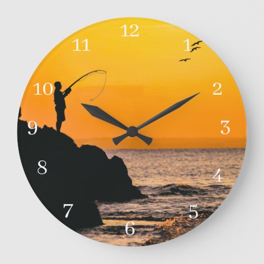 Acrylmauer Große Wanduhr (Vorderseite)