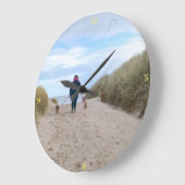 Acrylmauer Große Wanduhr (Winkel)