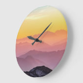 Acrylmauer Große Wanduhr (Winkel)