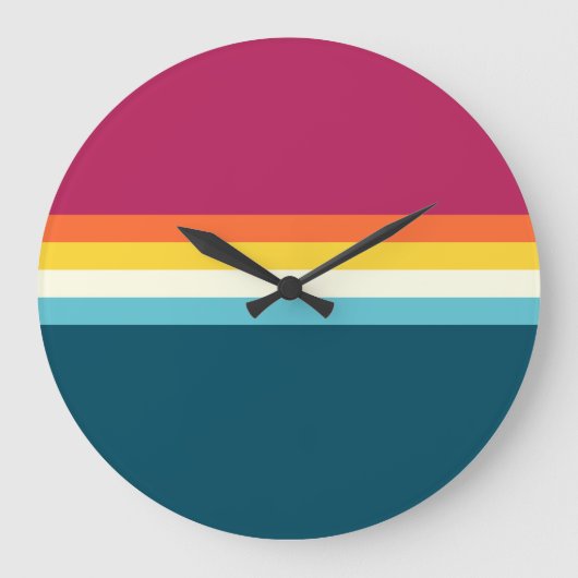 Acrylmauer Große Wanduhr (Vorderseite)