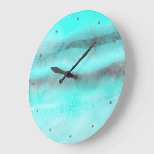 Acrylmauer Große Wanduhr (Winkel)