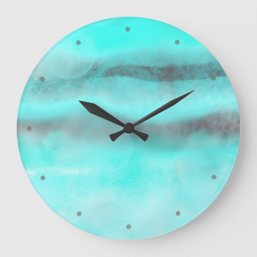 Acrylmauer Große Wanduhr (Vorderseite)