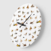 Acrylmauer Große Wanduhr (Winkel)