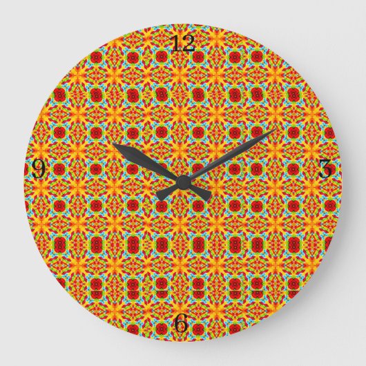 Acrylmauer Große Wanduhr (Vorderseite)