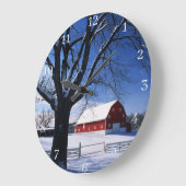 Acrylmauer Große Wanduhr (Winkel)