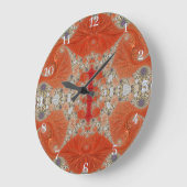 Acrylmauer Große Wanduhr (Winkel)