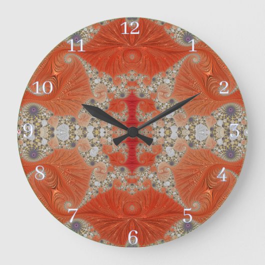 Acrylmauer Große Wanduhr (Vorderseite)