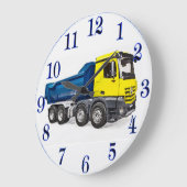 Acrylmauer Große Wanduhr (Winkel)
