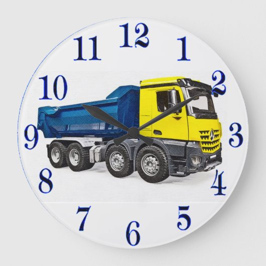 Acrylmauer Große Wanduhr (Vorderseite)
