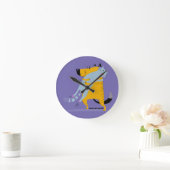 Acrylmauer in verschiedenen Stilen Runde Wanduhr (Zuhause)