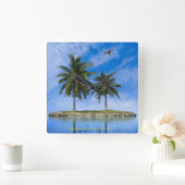 Acrylmauer Quadratische Wanduhr (Zuhause)