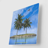 Acrylmauer Quadratische Wanduhr (Winkel)