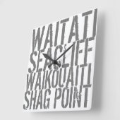 Acrylmauer Quadratische Wanduhr (Winkel)