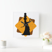 Acrylmauer Quadratische Wanduhr (Zuhause)