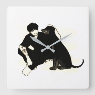 Acrylmauer Quadratische Wanduhr