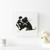 Acrylmauer Quadratische Wanduhr (Zuhause)