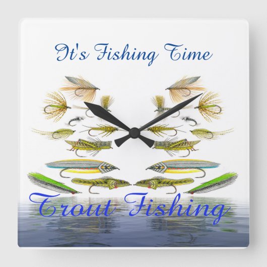 Acrylmauer Quadratische Wanduhr (Vorderseite)
