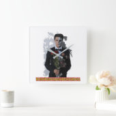 Acrylmauer Quadratische Wanduhr (Zuhause)