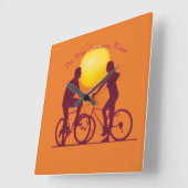 Acrylmauer Quadratische Wanduhr (Winkel)