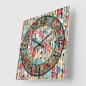 Acrylmauer Quadratische Wanduhr (Winkel)