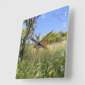 Acrylmauer Quadratische Wanduhr (Winkel)