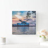 Acrylmauer Quadratische Wanduhr (Zuhause)