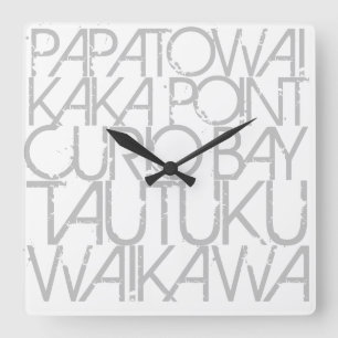 Acrylmauer Quadratische Wanduhr