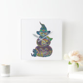 Acrylmauer Quadratische Wanduhr (Zuhause)