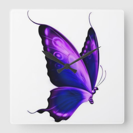 Acrylmauer Quadratische Wanduhr (Vorderseite)