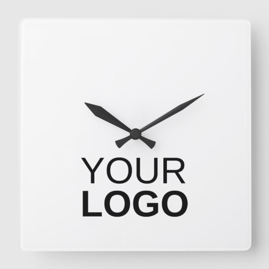 Acrylmauer Quadratische Wanduhr (Vorderseite)