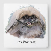 Acrylmauer Quadratische Wanduhr (Vorderseite)