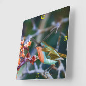 Acrylmauer Quadratische Wanduhr (Winkel)
