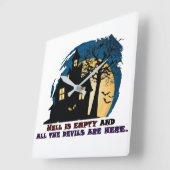 Acrylmauer Quadratische Wanduhr (Winkel)