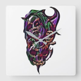 Acrylmauer Quadratische Wanduhr