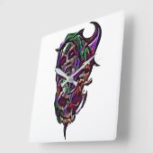 Acrylmauer Quadratische Wanduhr (Winkel)