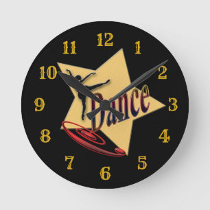 Acrylmauer, rund (mittel) runde wanduhr