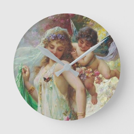 Acrylmauer Runde Wanduhr (Vorderseite)