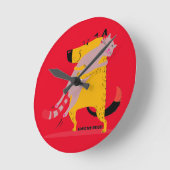 Acrylmauer Runde Wanduhr (Winkel)