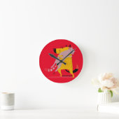 Acrylmauer Runde Wanduhr (Zuhause)