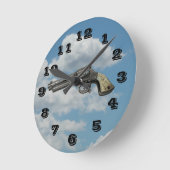 Acrylmauer Runde Wanduhr (Winkel)