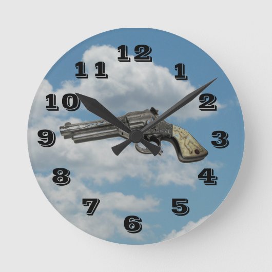 Acrylmauer Runde Wanduhr (Vorderseite)