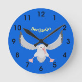 Acrylmauer Runde Wanduhr (Vorderseite)